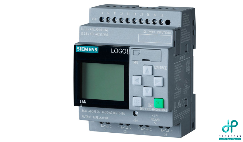CPU زیمنس مدل (!6ES7 1052-1CC01-0BA8 (LOGO